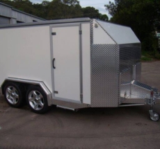 2 Cruiser Bike Trailer with Beaver Tail