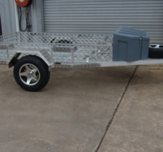3 bike open motorbike trailer