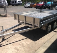 Custom flat top trailer