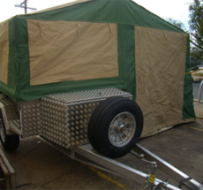 Soft floor camper trailer - The Mossman Soft floor camper trailer - The Mossman