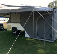 Hard floor camper trailer - The Spectre Hard floor camper trailer - The Spectre